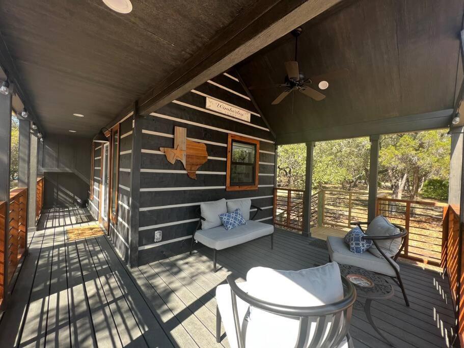 Fox Hollow - Tiny Home With Cypress Creek Access, Park Like Setting Wimberley Eksteriør billede